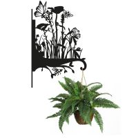 Meadow Hanging Basket Bracket with Planter Meadow Hanging Basket Bracket with Planter