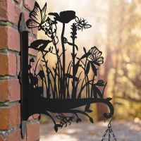 Meadow Hanging Basket Bracket in Situ Meadow Hanging Basket Bracket in Situ