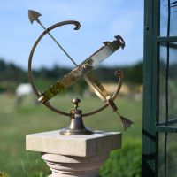 Medium "Profatius" Armillary in Antique Brass
