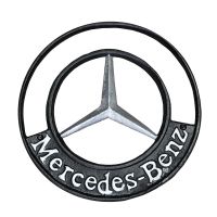 "Mercedes" Automobilia Reproduction Sign Finished in a Hand Pained Finish "Mercedes" Automobilia Reproduction Sign Finished in a Hand Pained Finish