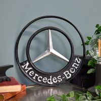 "Mercedes" Automobilia Reproduction Sign in Situ "Mercedes" Automobilia Reproduction Sign in Situ