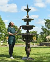 Scale image of 4 tier water fountain Scale image of 4 tier water fountain