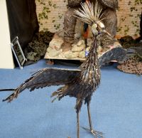 Metal Flying Crane Sculpture Metal Flying Crane Sculpture