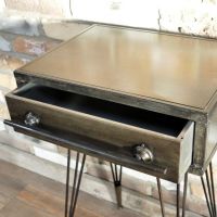 Metal Industrial Bedside Cabinet