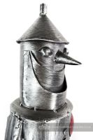 "Woodsman" Metal Tin Man Sculpture