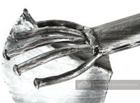 "Woodsman" Metal Tin Man Sculpture