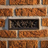 Cast iron Air brick with mesh installed