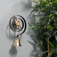 Polished Brass Traditional Butler Bell in Situ
