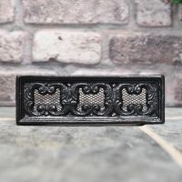 Black Cast Iron Air Brick 9" x 3" 