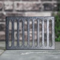Rectangular Simplistic Cast Iron Air or Drain Cover