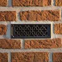 "Flower Pattern" Flat Air Brick Cover in the Home installed ai illustration