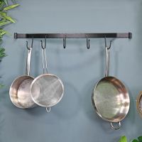 Blacksmiths Wall Mounted Bowed Kitchen Tool Rack