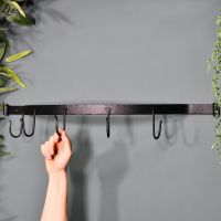 Bowed Kitchen Pot & Pan Rack Scale