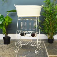 The "Deluxe" Harrison Wine Carrier and Drinks Cooler in Situ Holding Wine Bottles and Glasses The "Deluxe" Harrison Wine Carrier and Drinks Cooler in Situ Holding Wine Bottles and Glasses