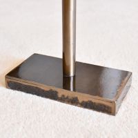 Close-up of the Base of the "Midleton" Antique Brass Companion Set Close-up of the Base of the "Midleton" Antique Brass Companion Set