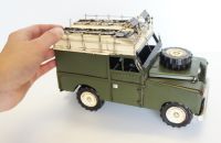 Military Land Rover with Sand Canopy Vintage replica model 1964