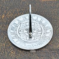 Mini Sundial Finished in Bright Chrome