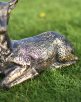 Close-up of the Brushed Gold Finish on the Doe