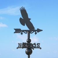Cornish Chough Miniature Weathervane
