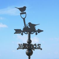 Pair of Robins Miniature Weathervane