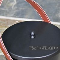Close-up of the Round Handle Knob on the Top of the Lid