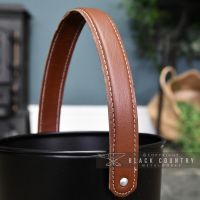 Close-up of the Leather Strap Handle