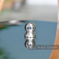 Close-up of the Ball Handle on the Top of the Lid Close-up of the Ball Handle on the Top of the Lid