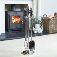 "Moorebridge Manor" Companion Set In A Fireside Setting