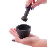 Size of Cast Iron Mortar and Pestle