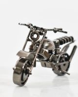 side angle of motorbike sculpture side angle of motorbike sculpture