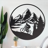 Wall Art with Mountain Bike Design 