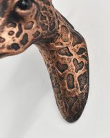 Giraffe Bust Mounted On The Wall In The Home Giraffe Bust Mounted On The Wall In The Home