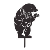 Mr Badger Silhouette in a Black Finish