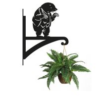 Mr Mole Hanging Basket Bracket with Planter