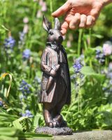 Scale image of rabbit garden statue Scale image of rabbit garden statue