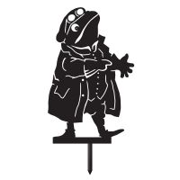 Mr Toad Silhouette in a Black Finish