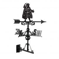 Mr Toad Weathervane Created From Cast Iron