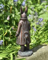 Back of mr rabbit garden sculpture Back of mr rabbit garden sculpture