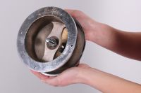 Bright Chrome Mushroom Vents