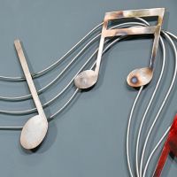 Close-up of the Metallic Silver Finish