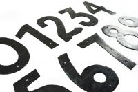 Iron 4" House Numbers