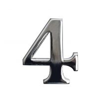 Bright Chrome Adhesive Number 4