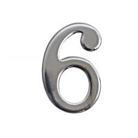 Bright Chrome Adhesive Number 6