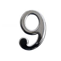 Bright Chrome Adhesive Number 9