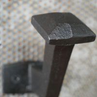 Iron Nail Wall Hook Close Up Iron Nail Wall Hook Close Up