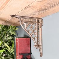 Natural Iron Cast Iron Shelf Bracket in Situ Natural Iron Cast Iron Shelf Bracket in Situ