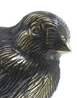 Robin Garden Tab Brass Robin Garden Tab Brass