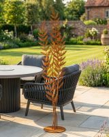 Autumnal Fern Garden Sculpture Digita Illustration