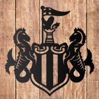 Wall Art of Newcastle "Magpies"  Wall Art of Newcastle "Magpies"