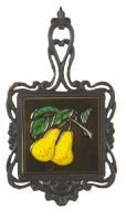 Square Trivet C/W Pears